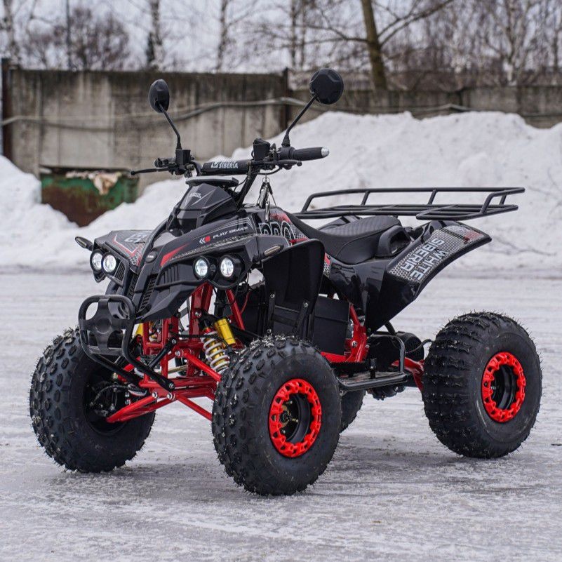 Электроквадроцикл WHITE SIBERIA SNEG PRO R 3000W
