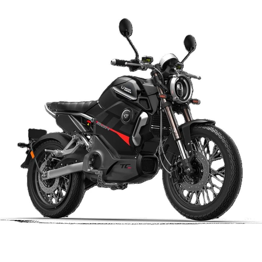 Электромотоцикл WHITE SIBERIA SUPER SOCO TC MAX