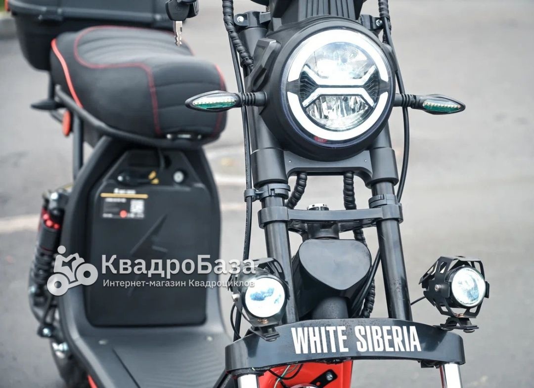 Электромотоцикл WHITE SIBERIA PRO 2500W