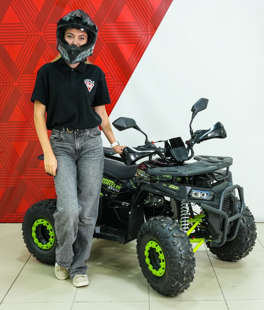 Квадроцикл бензиновый MOTAX GRIZLIK D125