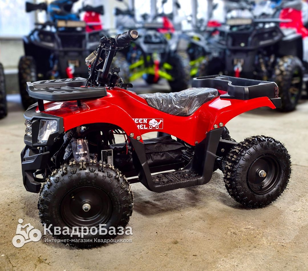 Детский электроквадроцикл GreenCamel Гоби K24 (36V 800W R6 Цепь)