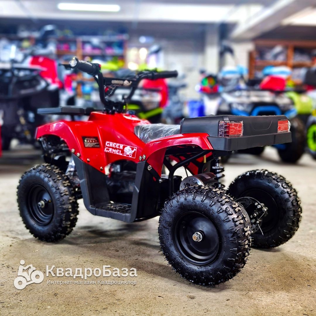 Детский электроквадроцикл GreenCamel Гоби K24 (36V 800W R6 Цепь)