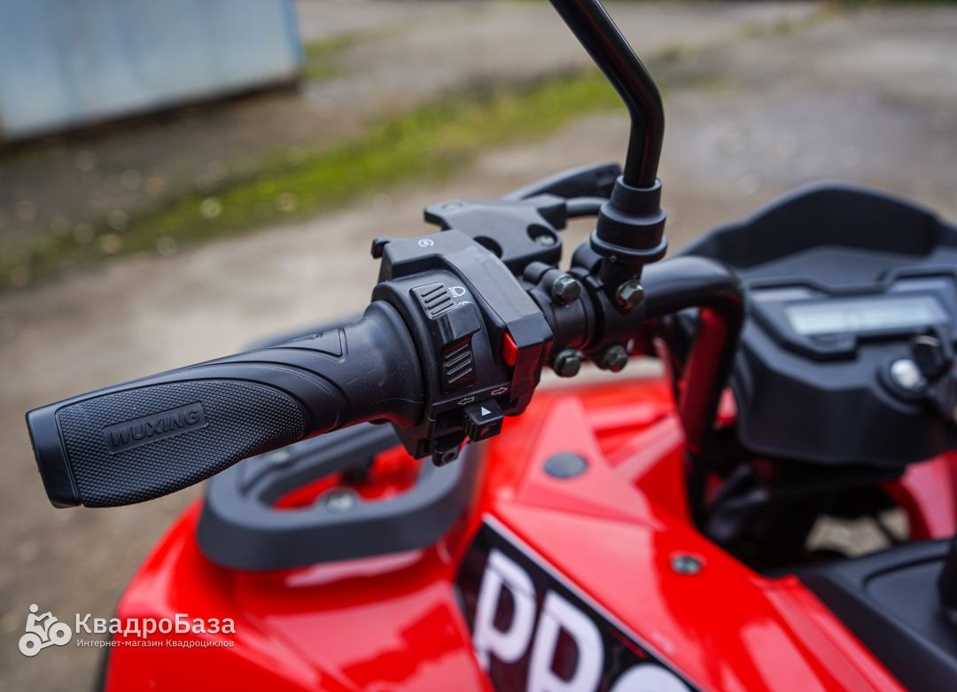 Электрический квадроцикл WHITE SIBERIA SNEG PRO MAX 6000W