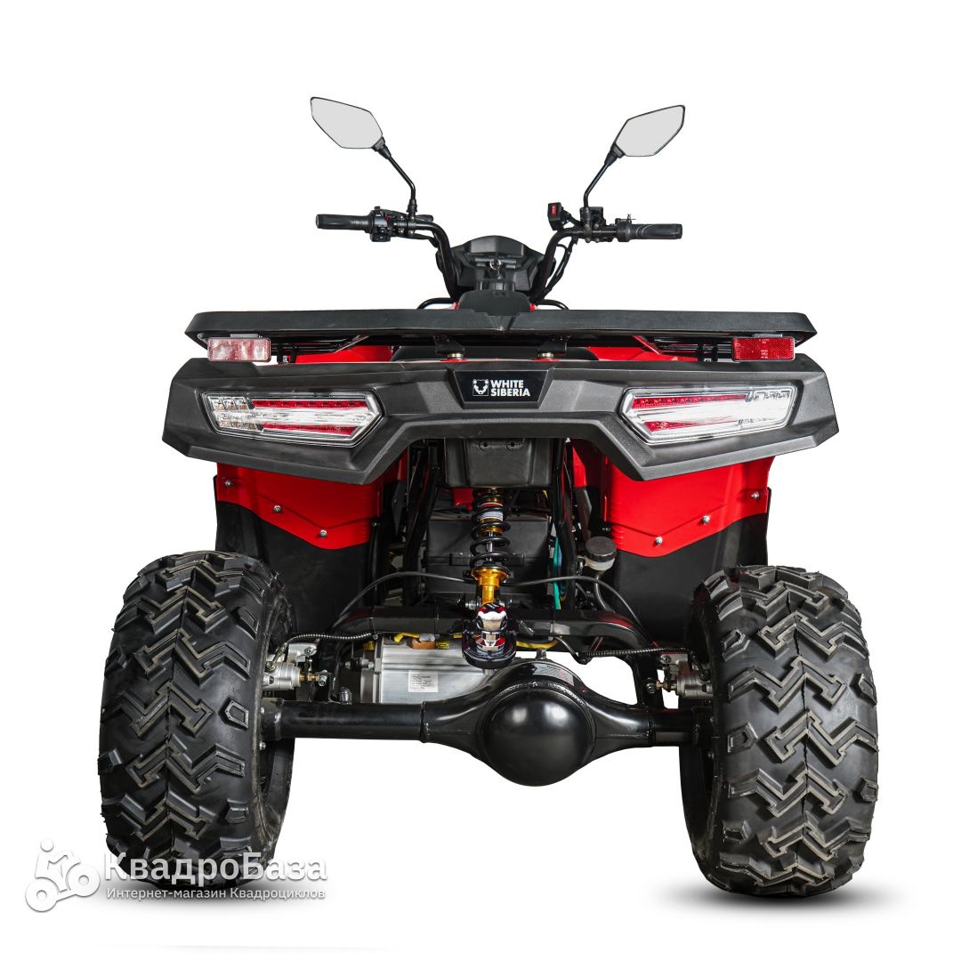 Электрический квадроцикл WHITE SIBERIA SNEG PRO MAX 6000W