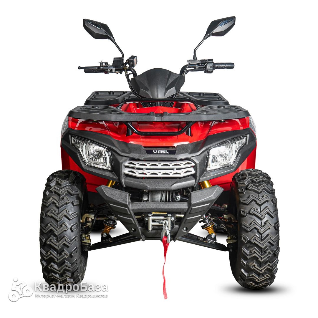 Электрический квадроцикл WHITE SIBERIA SNEG PRO MAX 6000W