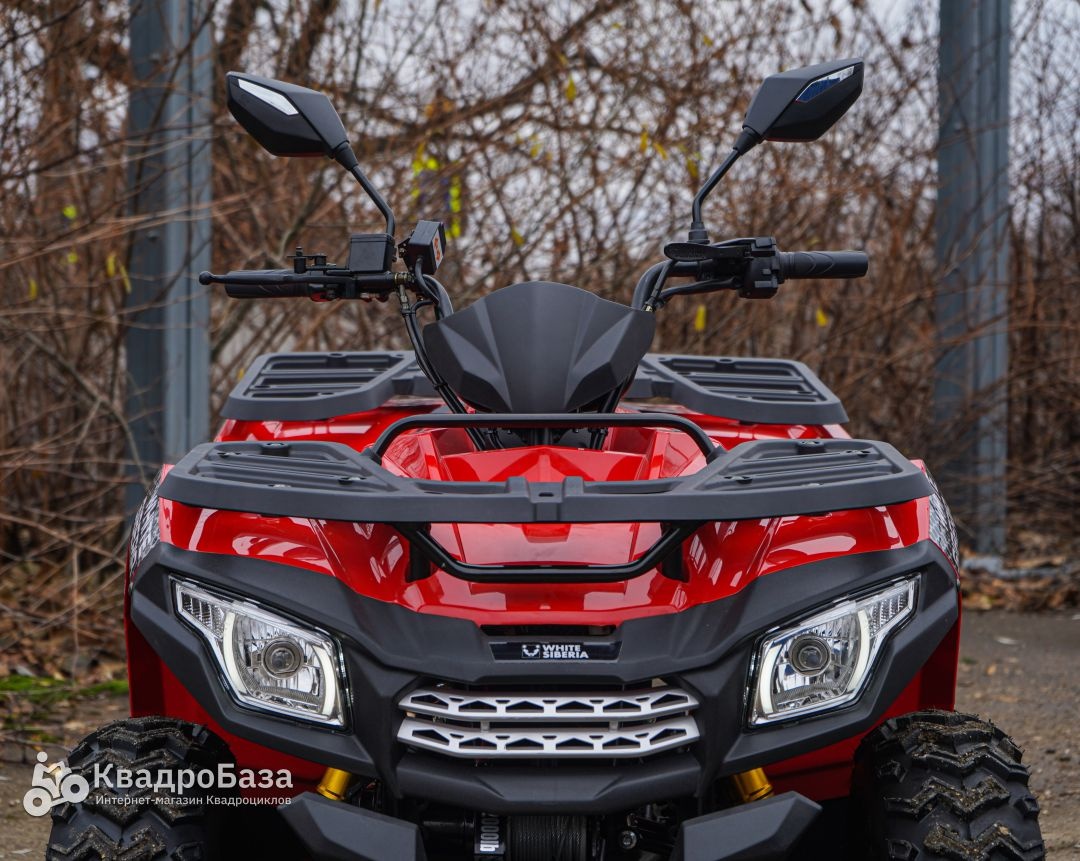 Электрический квадроцикл WHITE SIBERIA SNEG PRO MAX 6000W