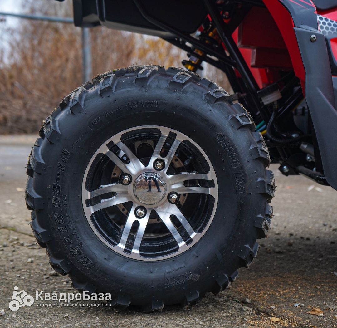 Электрический квадроцикл WHITE SIBERIA SNEG PRO MAX 6000W