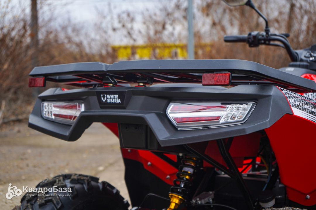 Электрический квадроцикл WHITE SIBERIA SNEG PRO MAX 6000W
