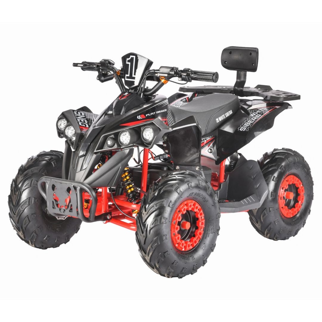 Электрический квадроцикл WHITE SIBERIA SNEG R 1500W