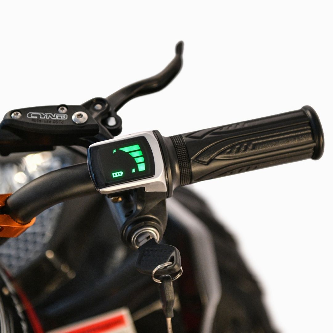 Электрический квадроцикл WHITE SIBERIA SNEG R 1500W