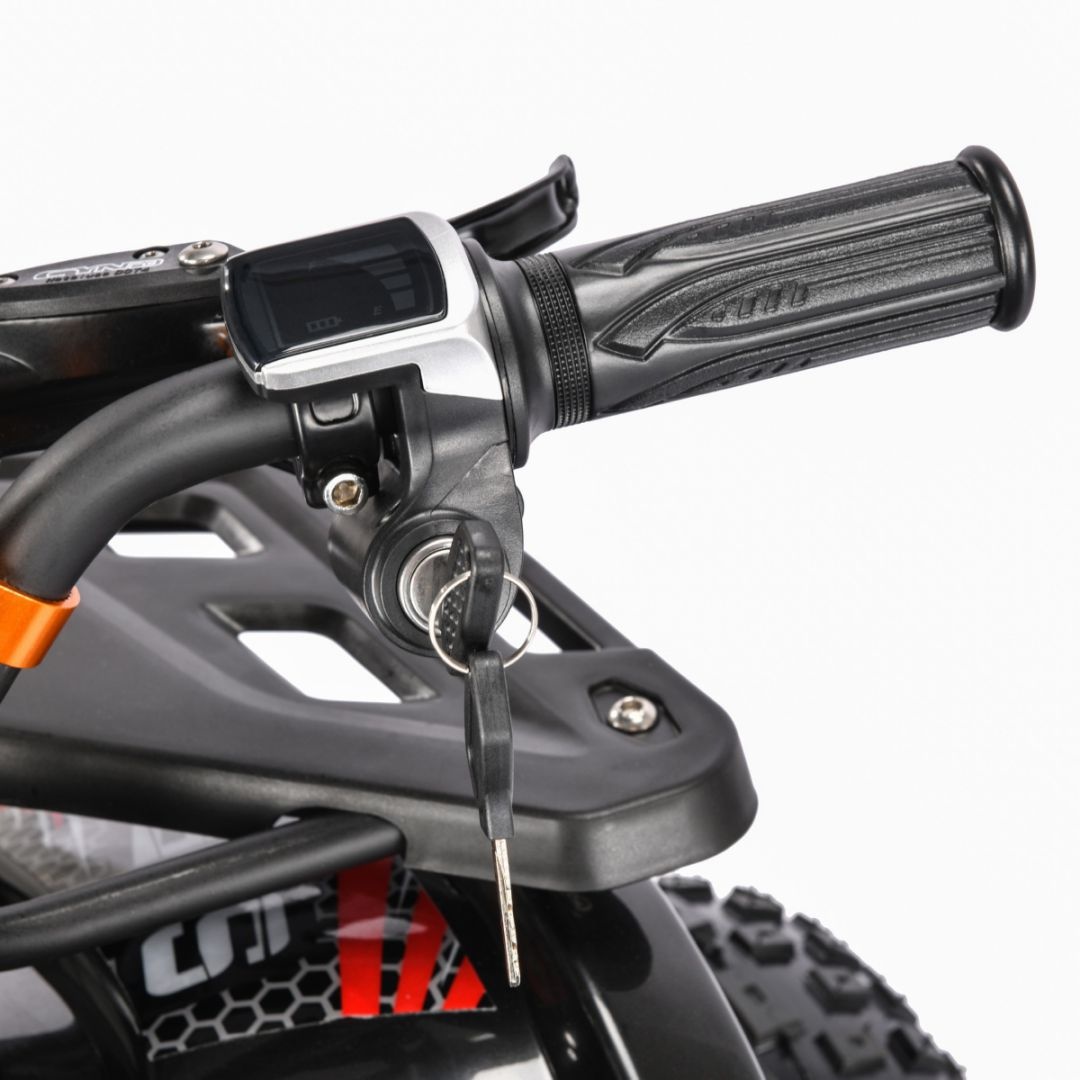 Электрический квадроцикл WHITE SIBERIA SNEG 1500w