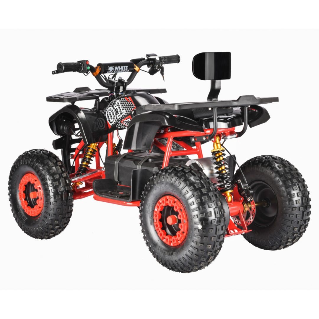 Электрический квадроцикл WHITE SIBERIA SNEG 1500w
