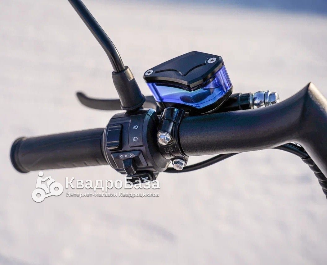 Электроскутер WHITE SIBERIA PRO BLACK EDITION 5000W