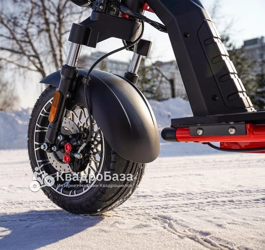 Электроскутер WHITE SIBERIA PRO BLACK EDITION 5000W