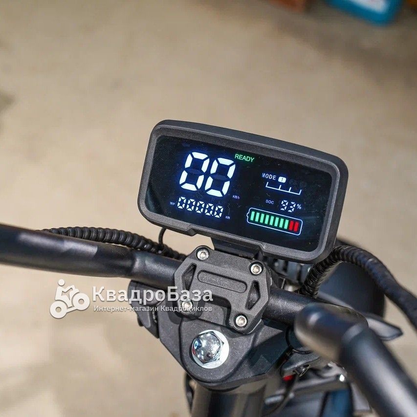 Электроскутер WHITE SIBERIA PRO BLACK EDITION 5000W