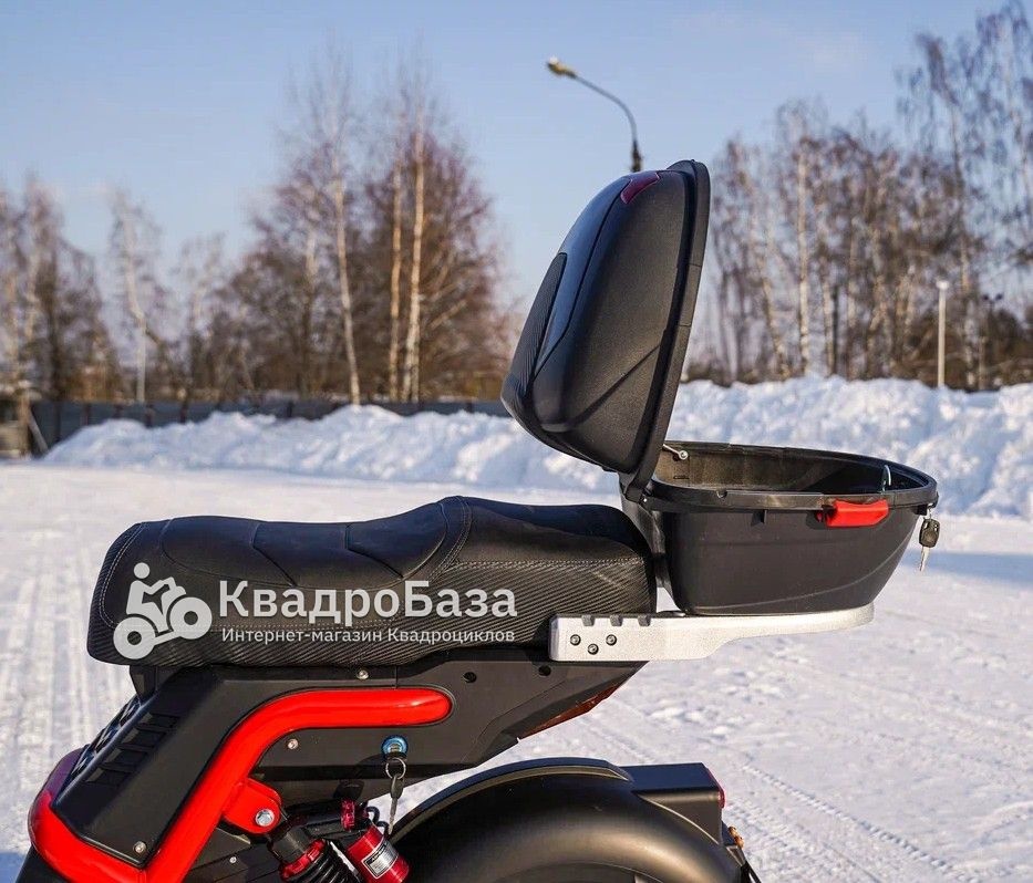 Электроскутер WHITE SIBERIA PRO BLACK EDITION 5000W