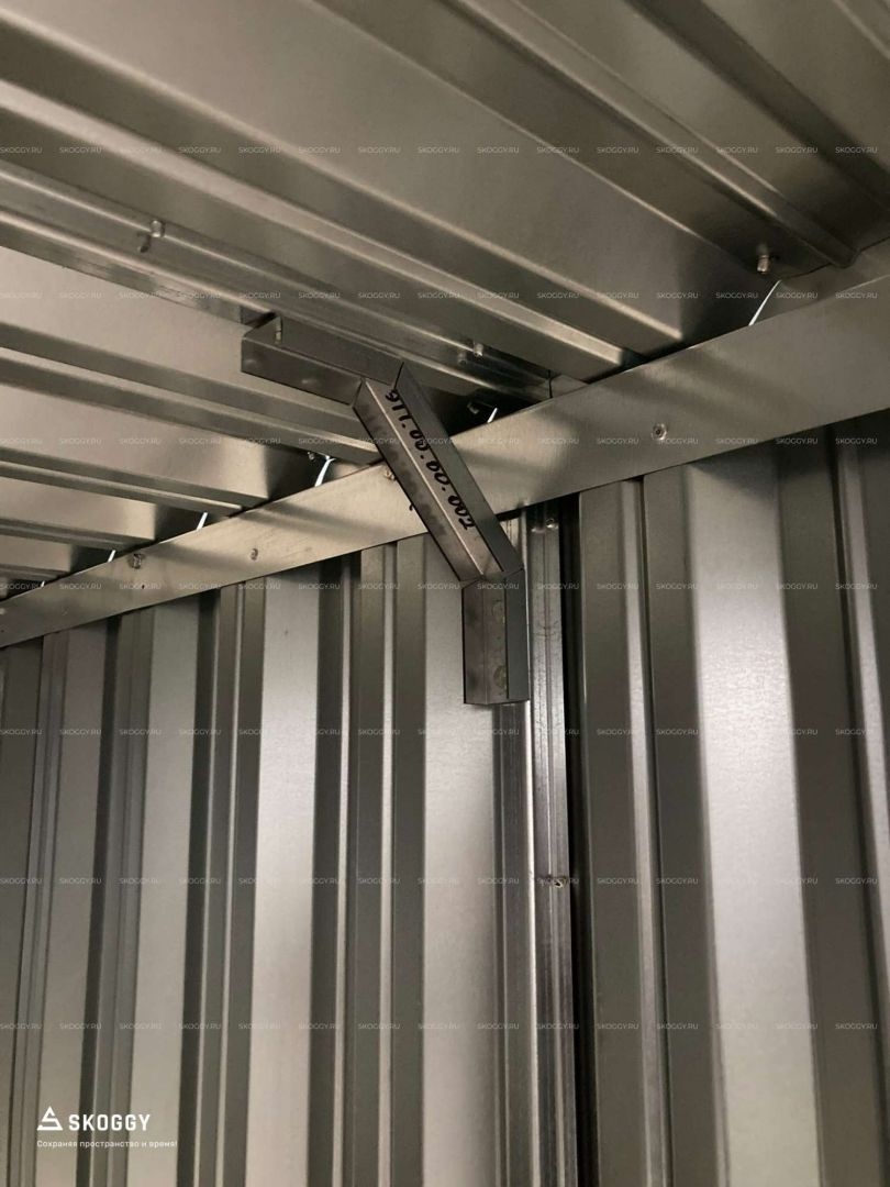 Гараж для Мопедов с Плоской Крышей Стандартный SKOGGY 2м