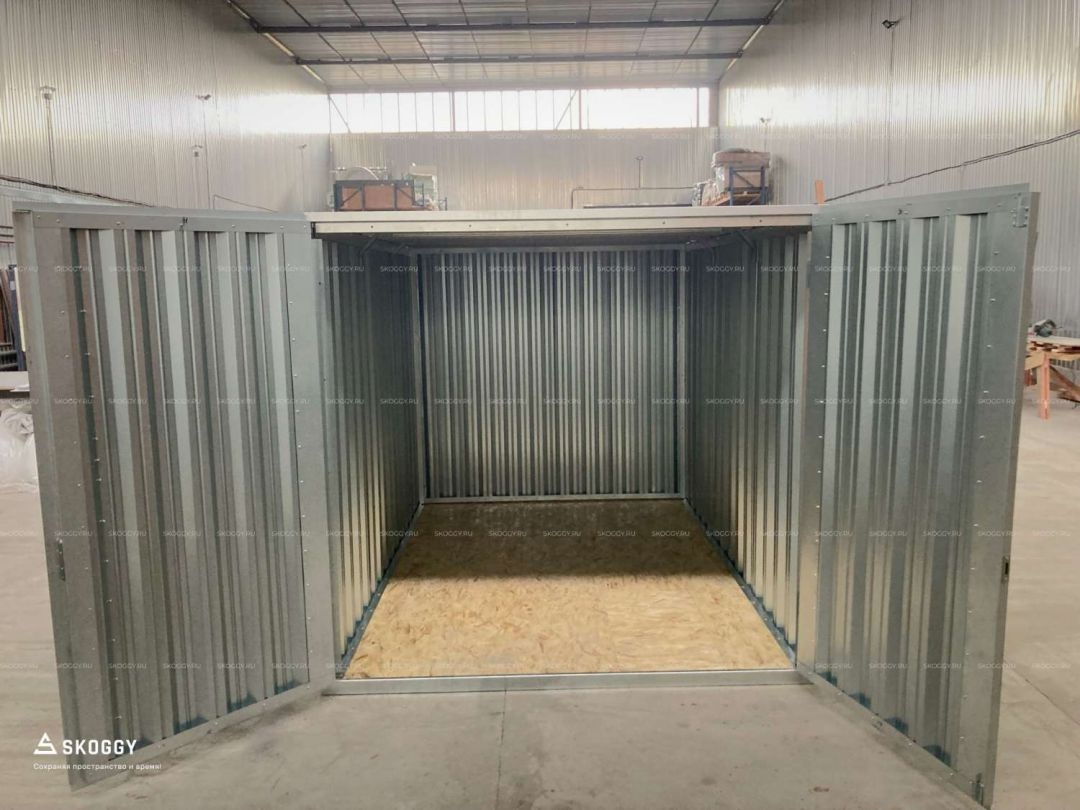 Гараж для Мопедов с Плоской Крышей Стандартный SKOGGY 2м