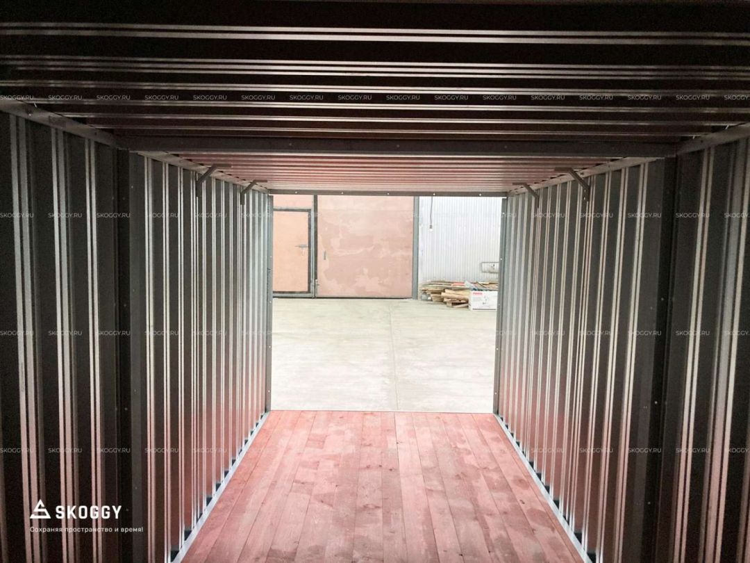 Гараж для Мопедов с Плоской Крышей Стандартный SKOGGY 2м