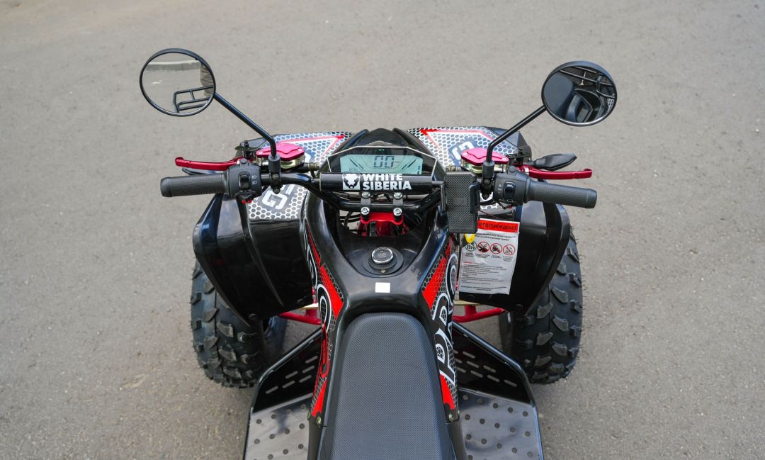 Электроквадроцикл WHITE SIBERIA SNEG PRO R 3000W
