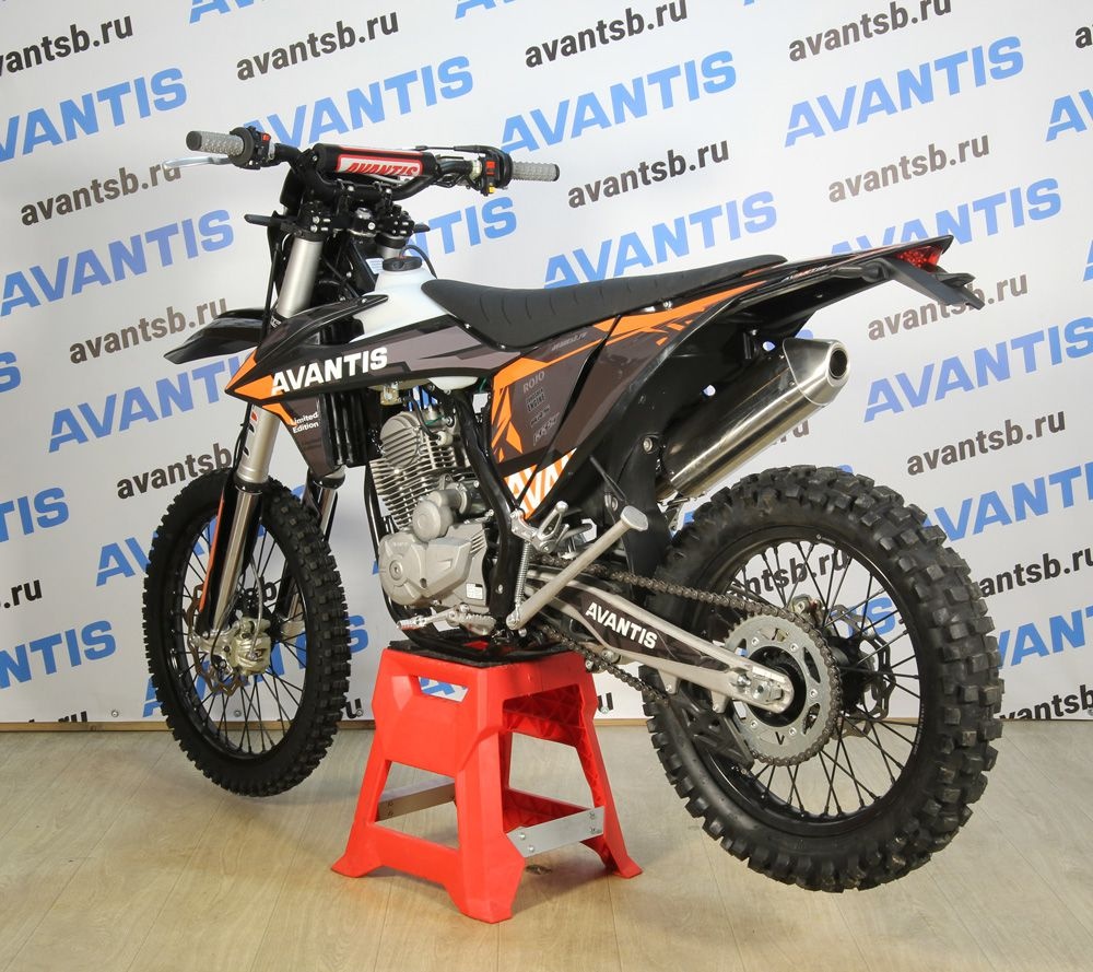 Мотоцикл Avantis Enduro 250 Carb (PR250/172FMM-5 Design KT черный) ARS с ПТС