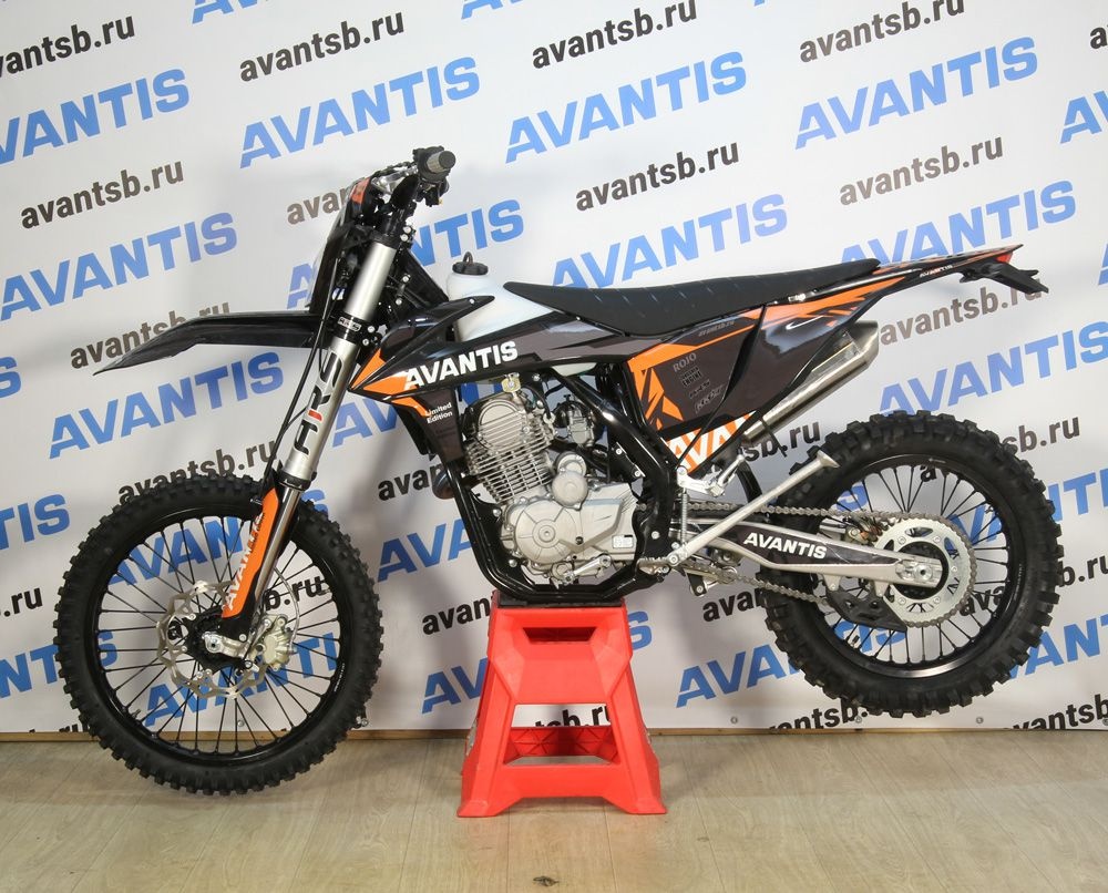 Мотоцикл Avantis Enduro 250 Carb (PR250/172FMM-5 Design KT черный) ARS с ПТС