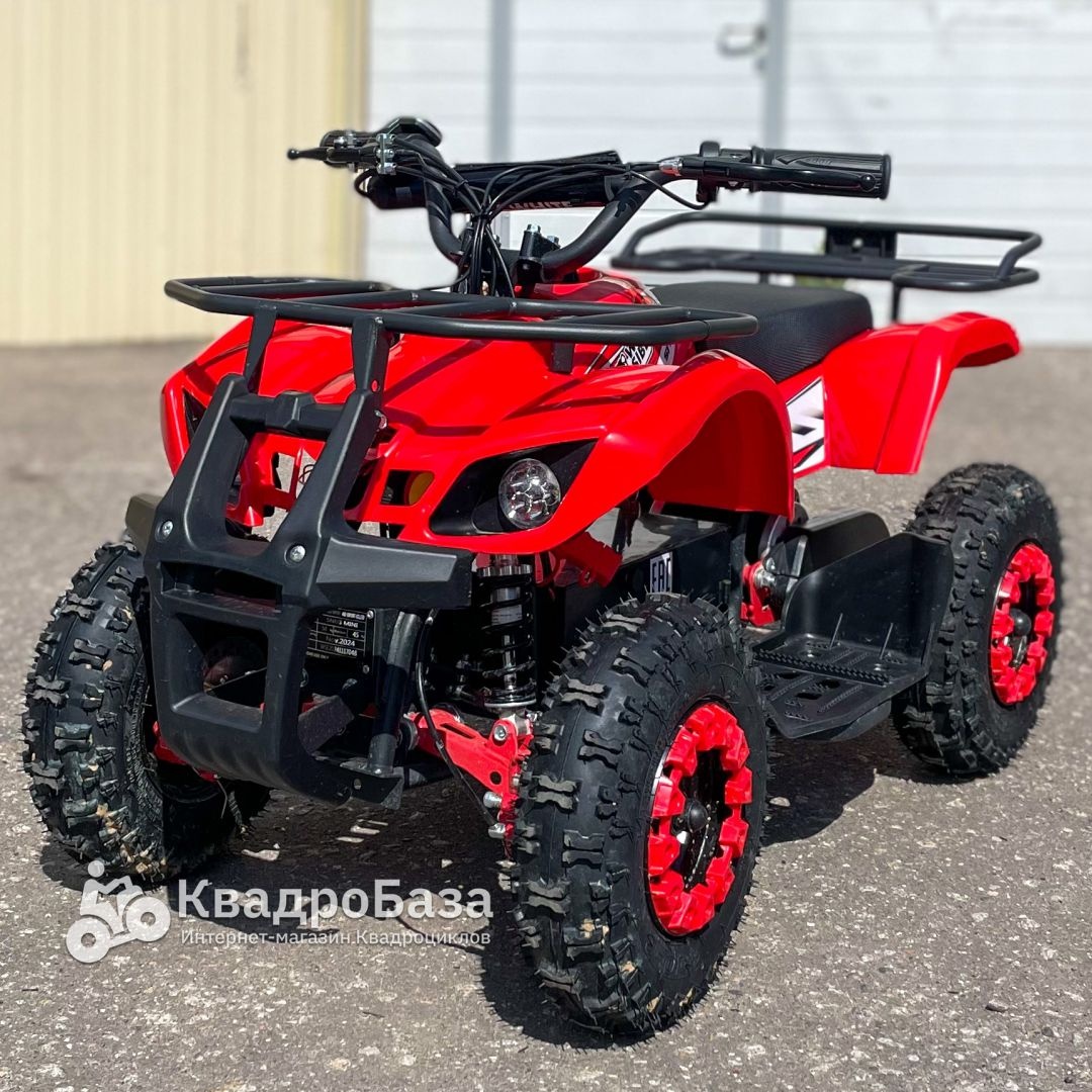 Электрический квадроцикл WHITE SIBERIA SNEG MINI