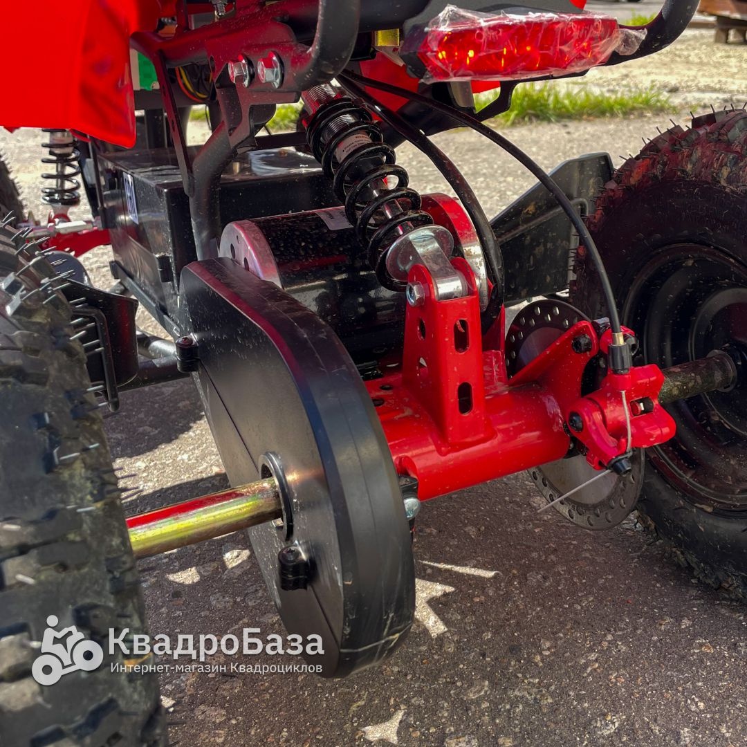 Электрический квадроцикл WHITE SIBERIA SNEG MINI