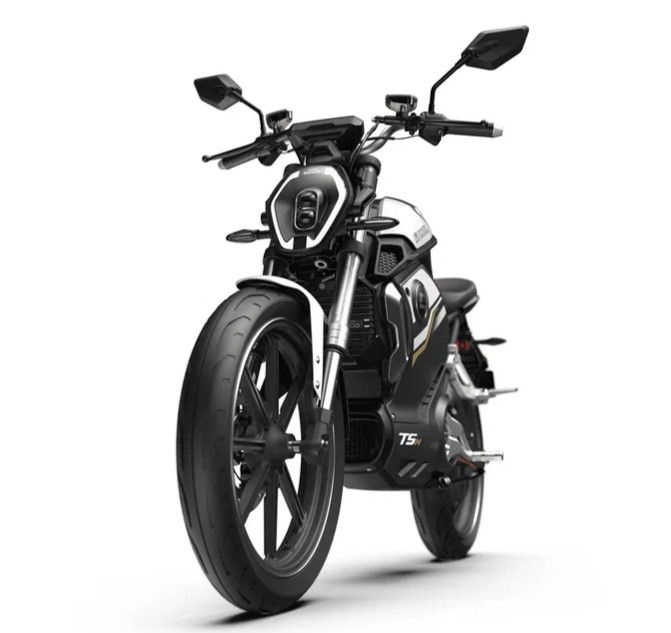 Электромотоцикл WHITE SIBERIA SUPER SOCO TSX