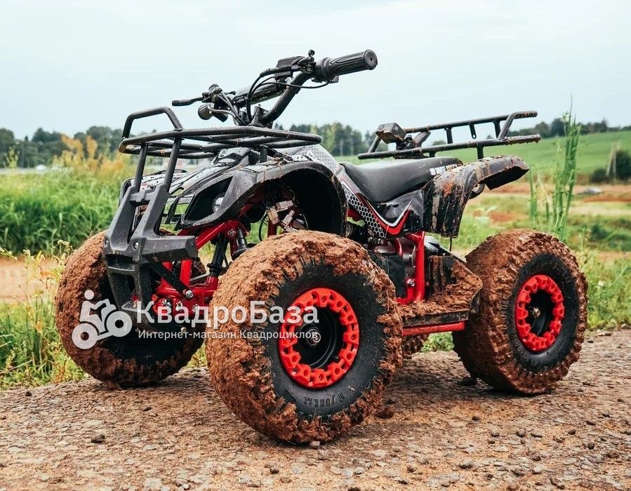 Электрический квадроцикл WHITE SIBERIA SNEG R 1500W