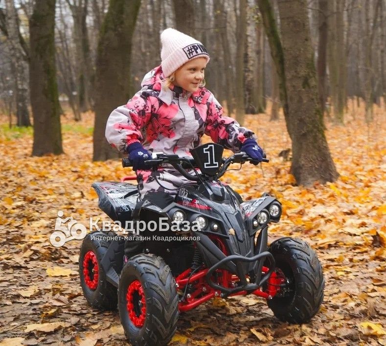 Электрический квадроцикл WHITE SIBERIA SNEG R 1500W