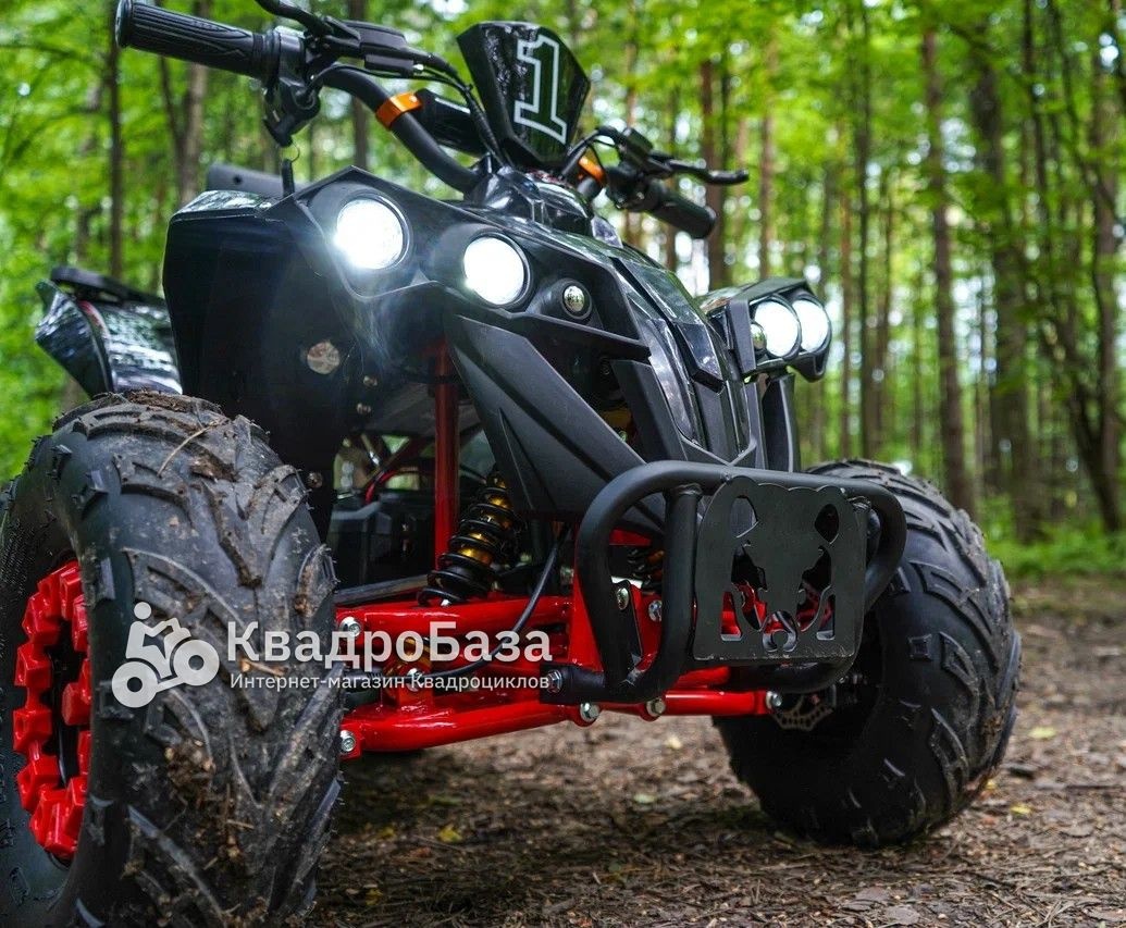Электрический квадроцикл WHITE SIBERIA SNEG R 1500W