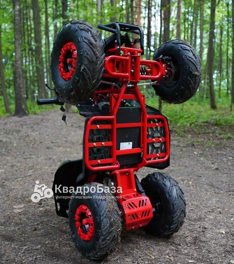 Электрический квадроцикл WHITE SIBERIA SNEG R 1500W