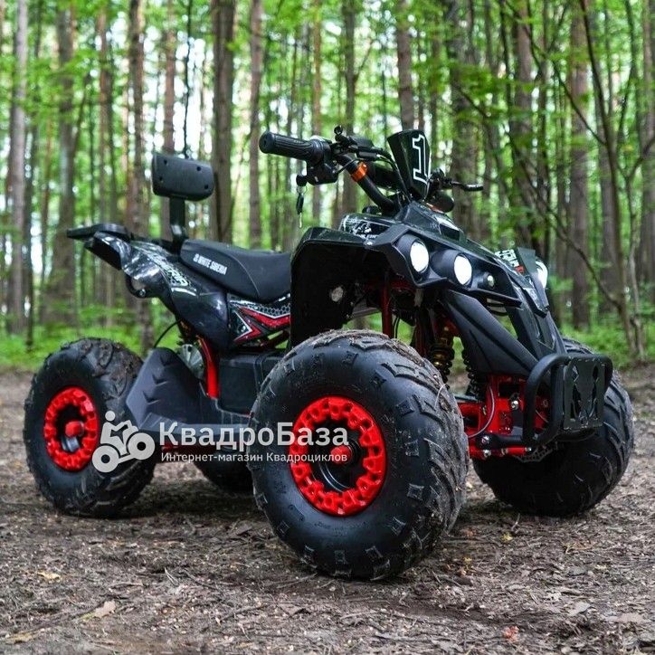 Электрический квадроцикл WHITE SIBERIA SNEG R 1500W