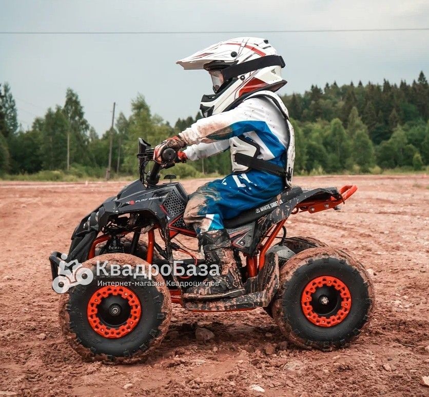 Электрический квадроцикл WHITE SIBERIA SNEG R 1500W