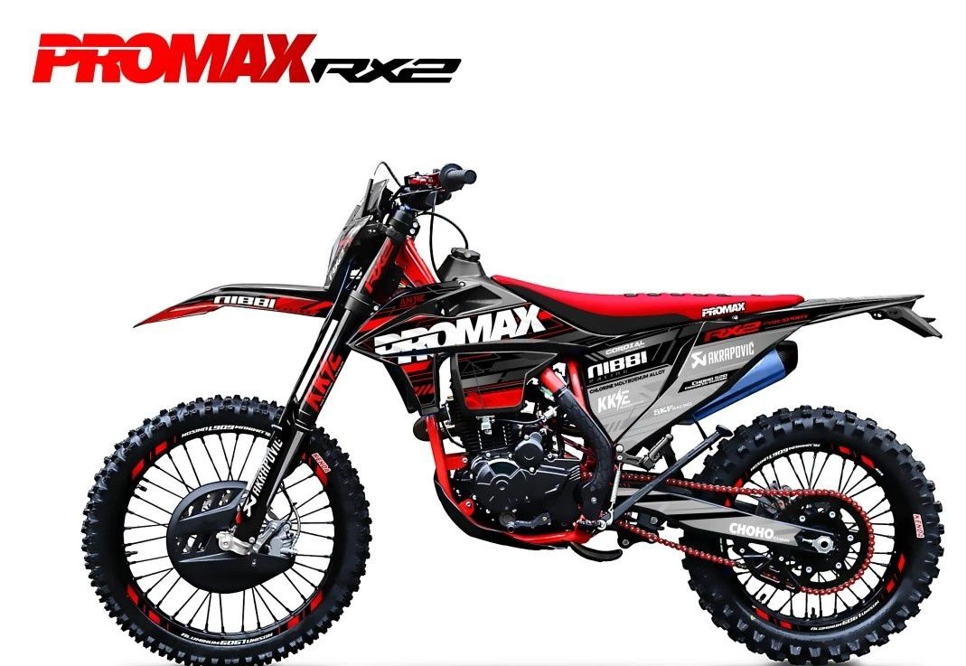 Кроссовый эндуро мотоцикл PROMAX RX2 YB300H (LX176FMN) (4 valves, 6 gears)