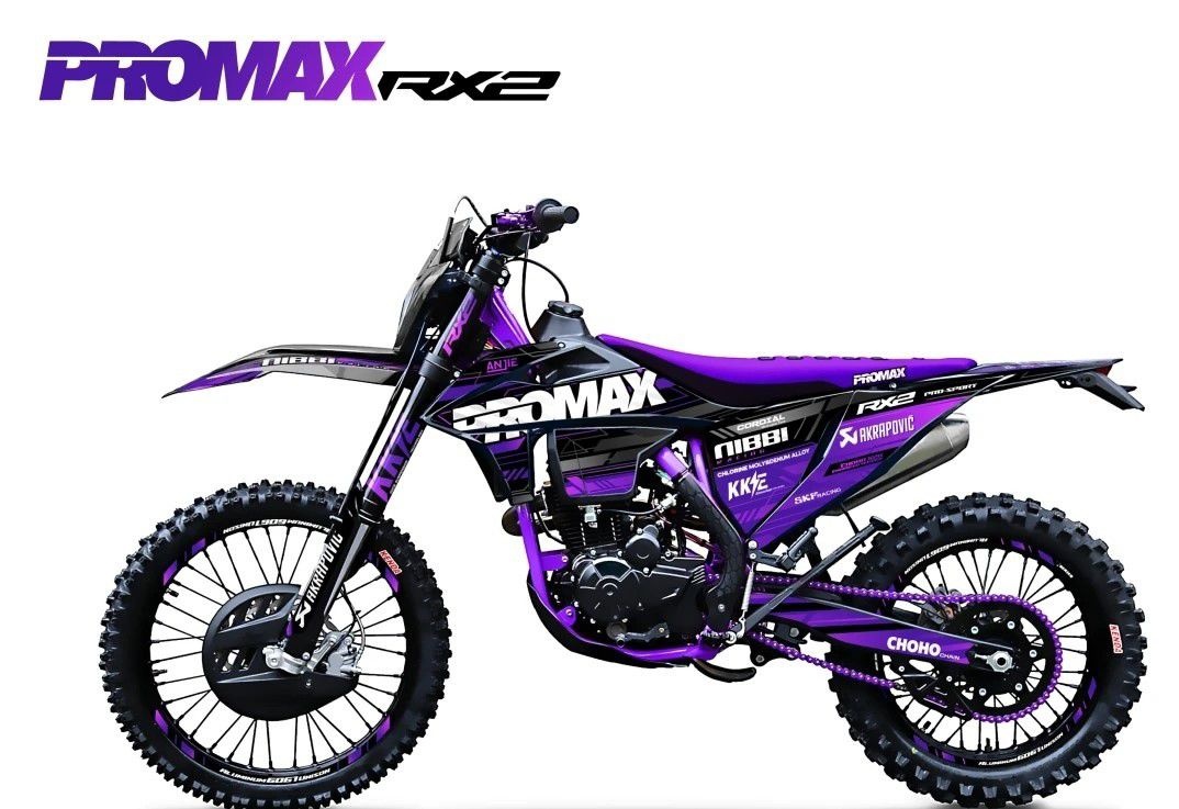 Кроссовый эндуро мотоцикл PROMAX RX2 YB300H (LX176FMN) (4 valves, 6 gears)