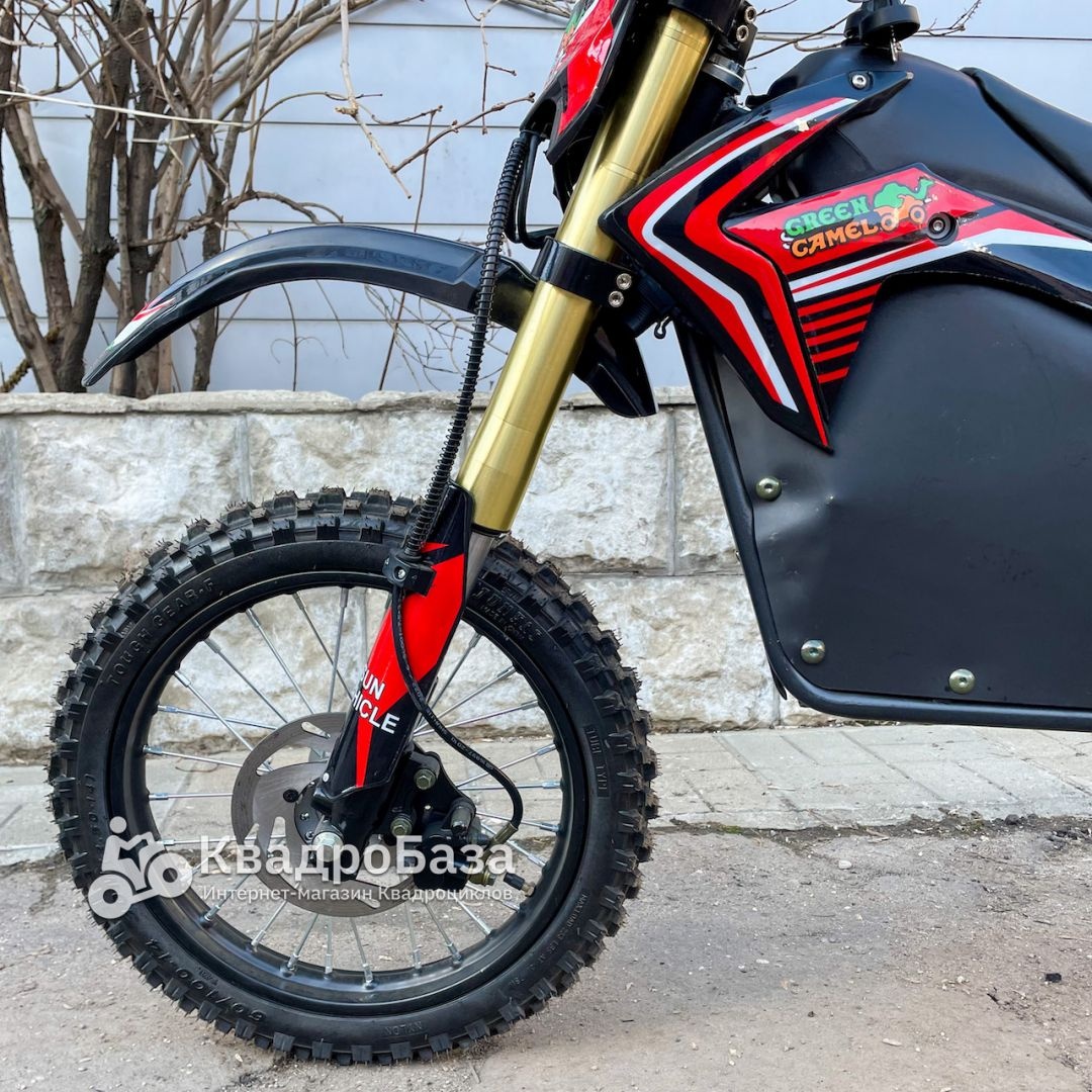 Электромотоцикл GreenCamel Питбайк DB500 48V 1500W R14/R12