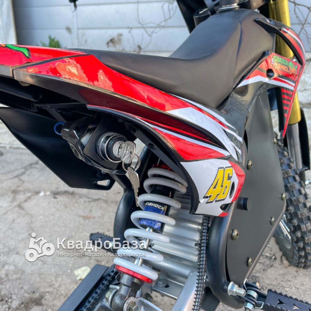 Электромотоцикл GreenCamel Питбайк DB500 48V 1500W R14/R12