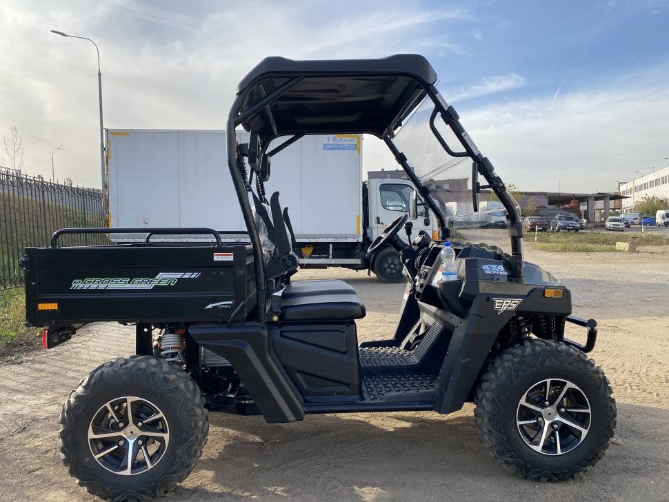 Электрический багги UTV GreenCamel Сахара A10K 4x4 (10kW, R12) LUX