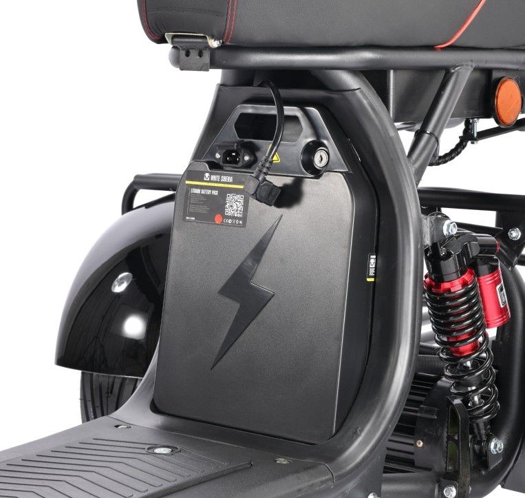 Электротрицикл WHITE SIBERIA PRO TRIKE 3000W