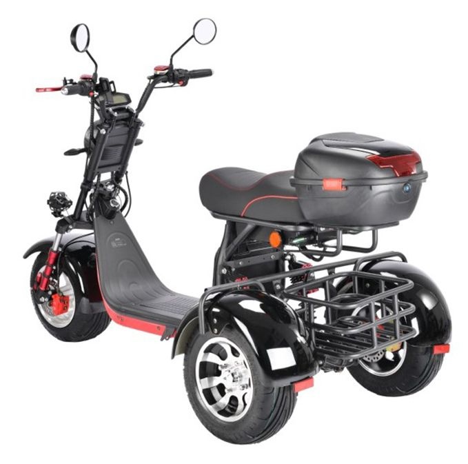 Электротрицикл WHITE SIBERIA PRO TRIKE 3000W