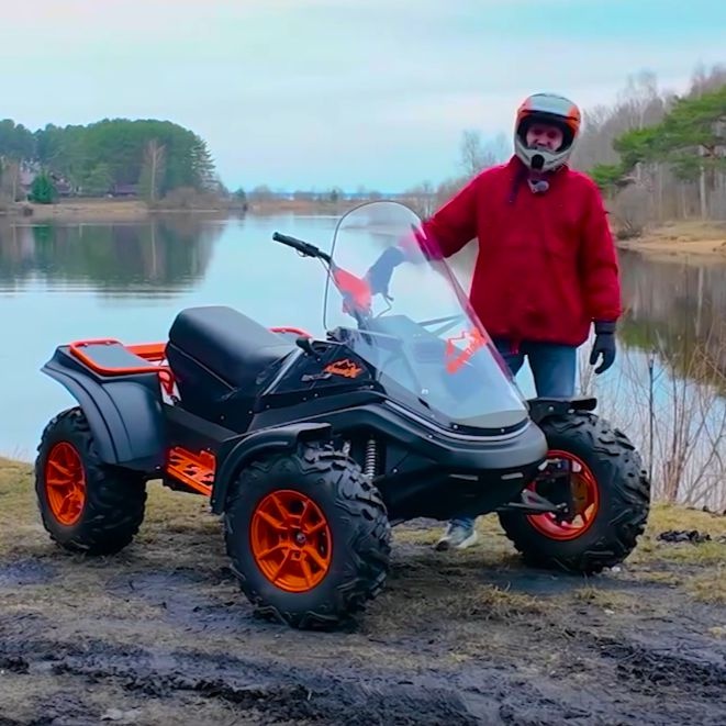 Квадроцикл бензиновый KwadrX - 500