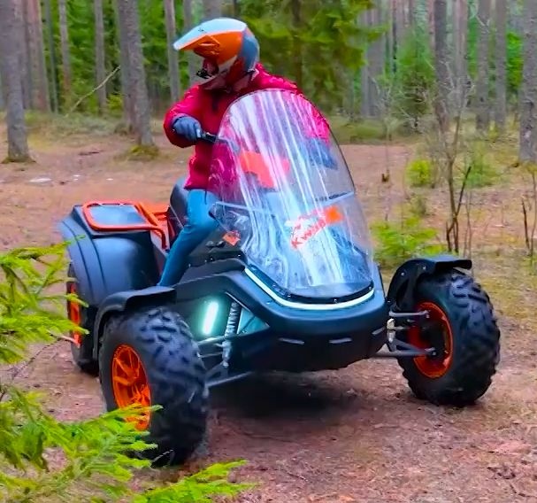 Квадроцикл бензиновый KwadrX - 500