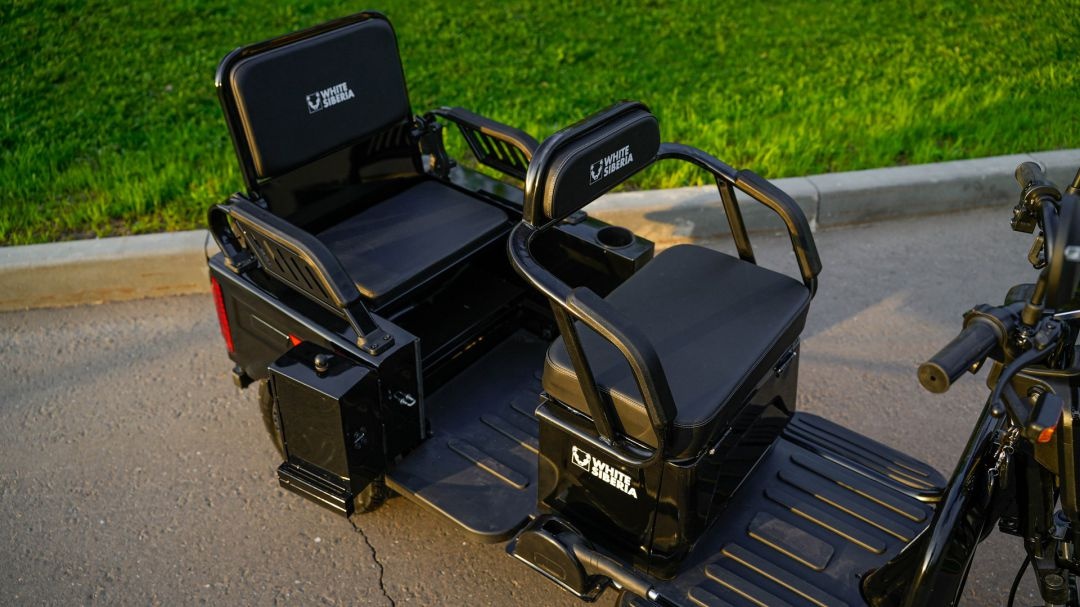 Электроскутер WHITE SIBERIA SIBTRIKE MAX 2000W