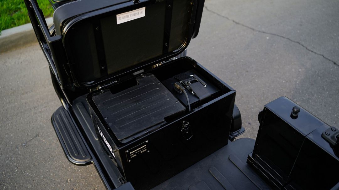 Электроскутер WHITE SIBERIA SIBTRIKE MAX 2000W