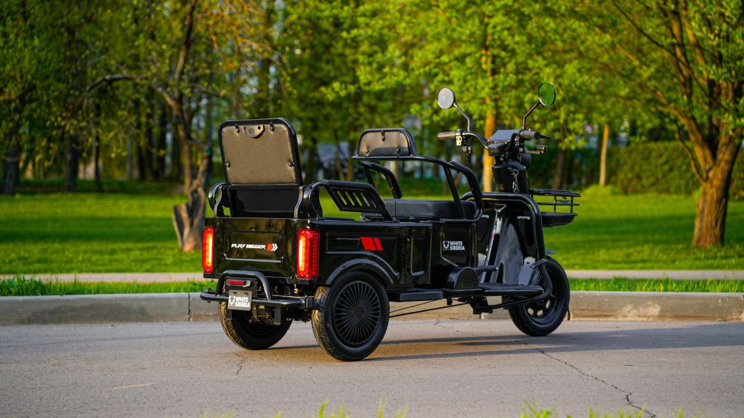 Электроскутер WHITE SIBERIA SIBTRIKE MAX 2000W