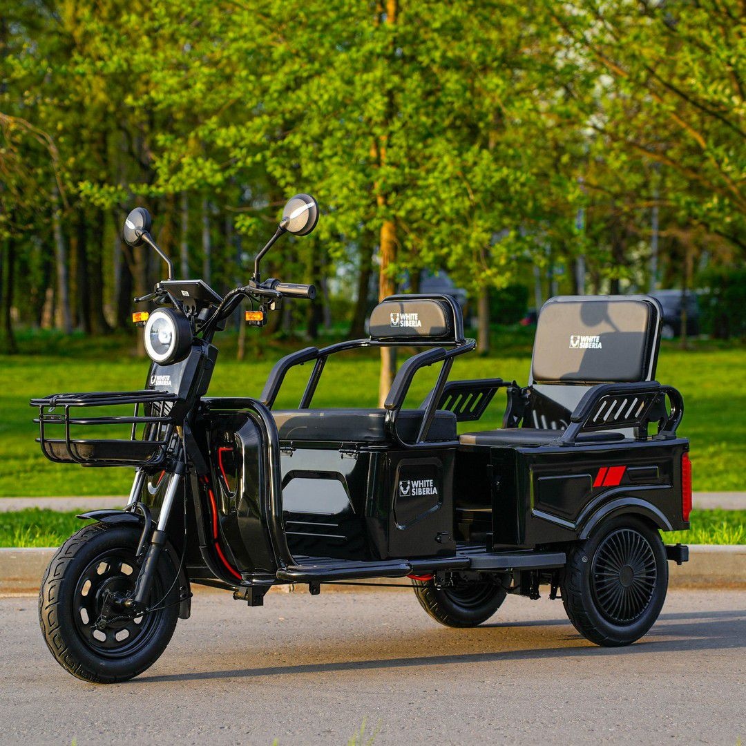 Электроскутер WHITE SIBERIA SIBTRIKE MAX 2000W