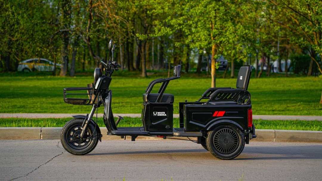 Электроскутер WHITE SIBERIA SIBTRIKE MAX 2000W