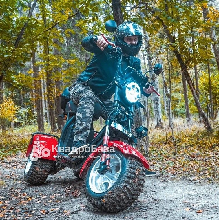 Электротрицикл WHITE SIBERIA IKRA 5000W